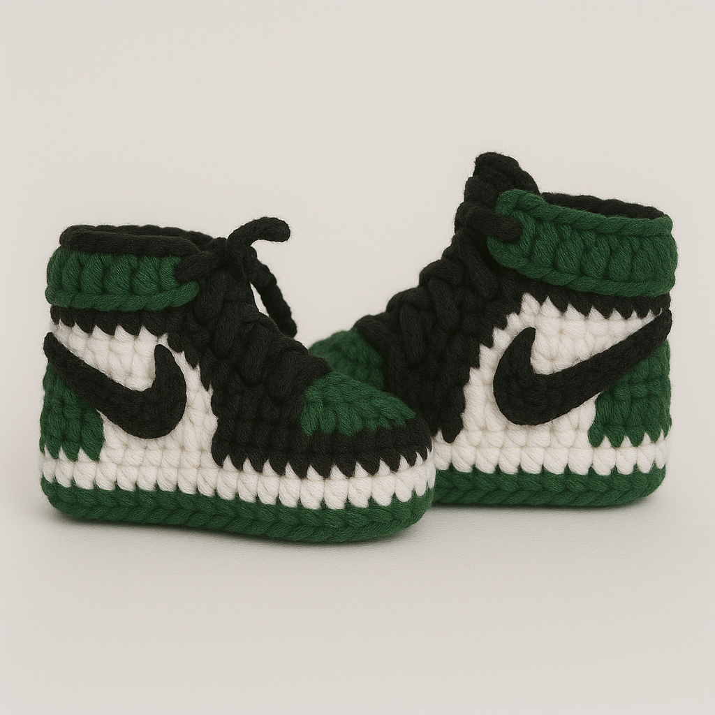 AJ1 “Pine Green” Style Knitties