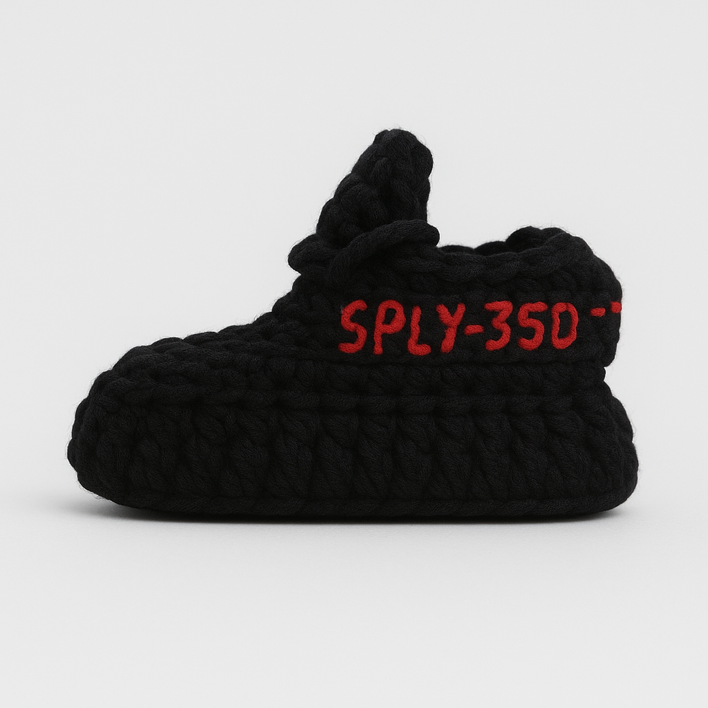 Yeezy Boost 350 “Black/Red” Style Knitties