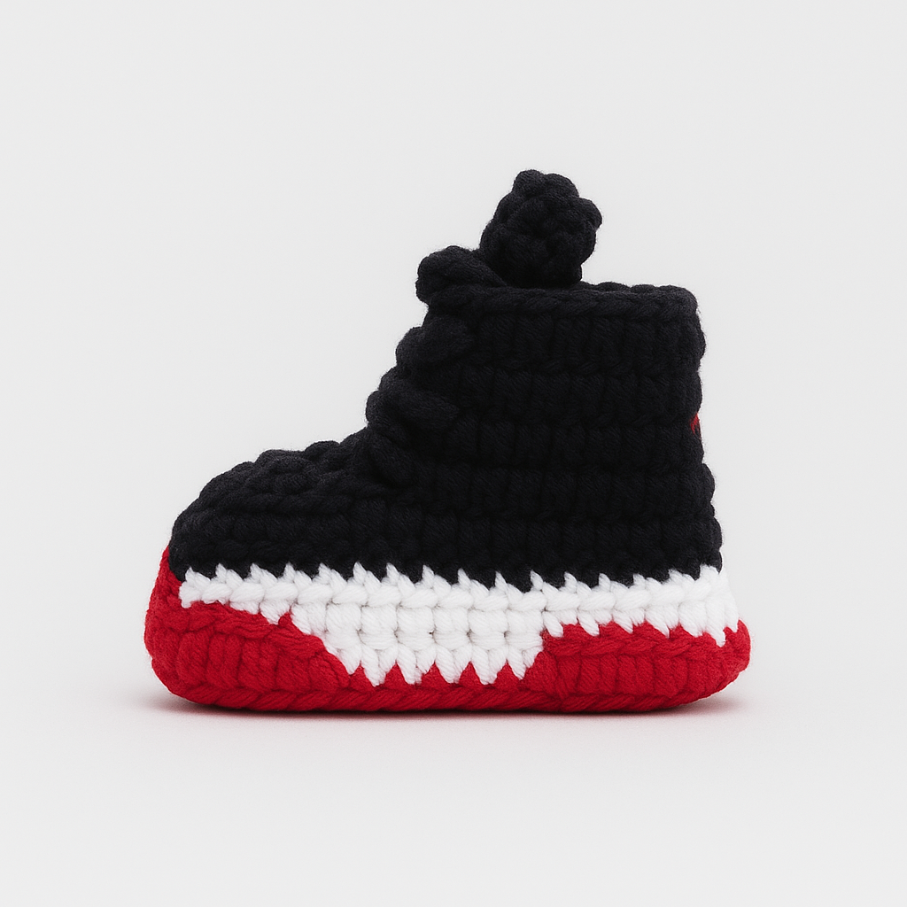 Jordan 11 “Bred” Style Knitties