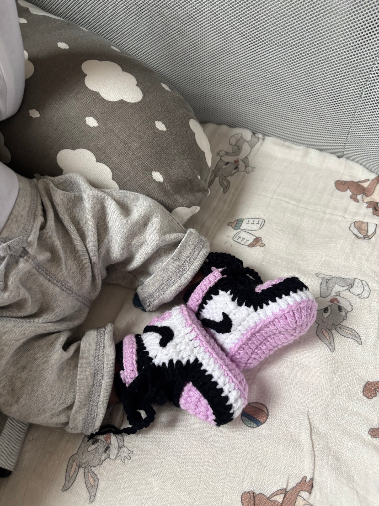 AJ1 “Rust Pink” Style Knitties